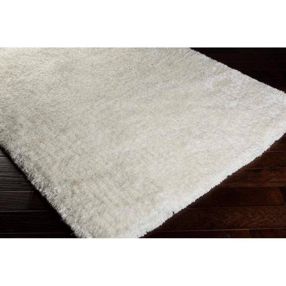 Surya Grizzly Indoor Solid Handcrafted Area Rug 10 x 14 White(2238RR)
