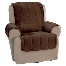 Load image into Gallery viewer, Burnham T Cushion Recliner Slipcover Protector Chocolate(691)
