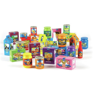 Essentials 26 piece A to Z Alphabet Grocery Set #73-NT