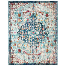 Load image into Gallery viewer, Gutierez Oriental Blue/Red/Beige Area Rug 9 x 12(2777RR)
