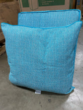 Load image into Gallery viewer, Outdoor Collection Deep Seating 2pc Outdoor/Indoor Chair Cushions 4pk Teal(1639RR-2boxes)
