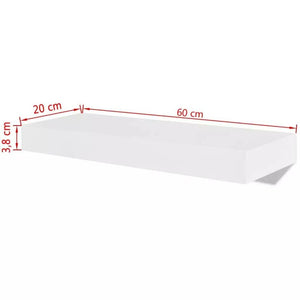 Dunbar Floating Shelves Set of 4 White(1469-2 boxes)