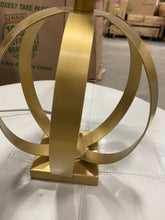 Load image into Gallery viewer, Single Gold Table Lamp #1505HW
