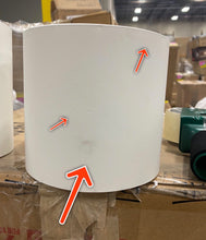 Load image into Gallery viewer, White Bartlow 3-Piece Metal Pot Planter *AS IS #827HW
