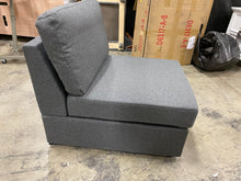 Load image into Gallery viewer, Azemina Armless Chair Steel Gray

