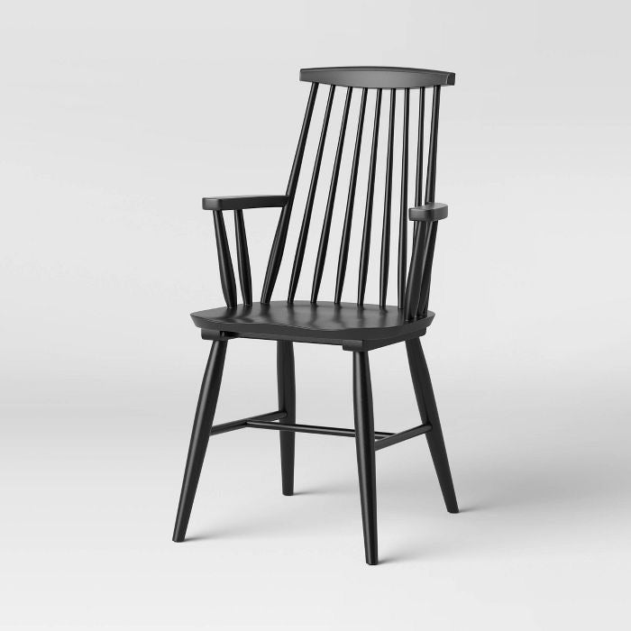 Harwich Wood Arm Dining Chair Single(601)