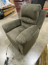 Load image into Gallery viewer, Leroux Power Recliner with Massage Brown
