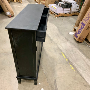 Hargrave Black 2 Door Accent Cabinet