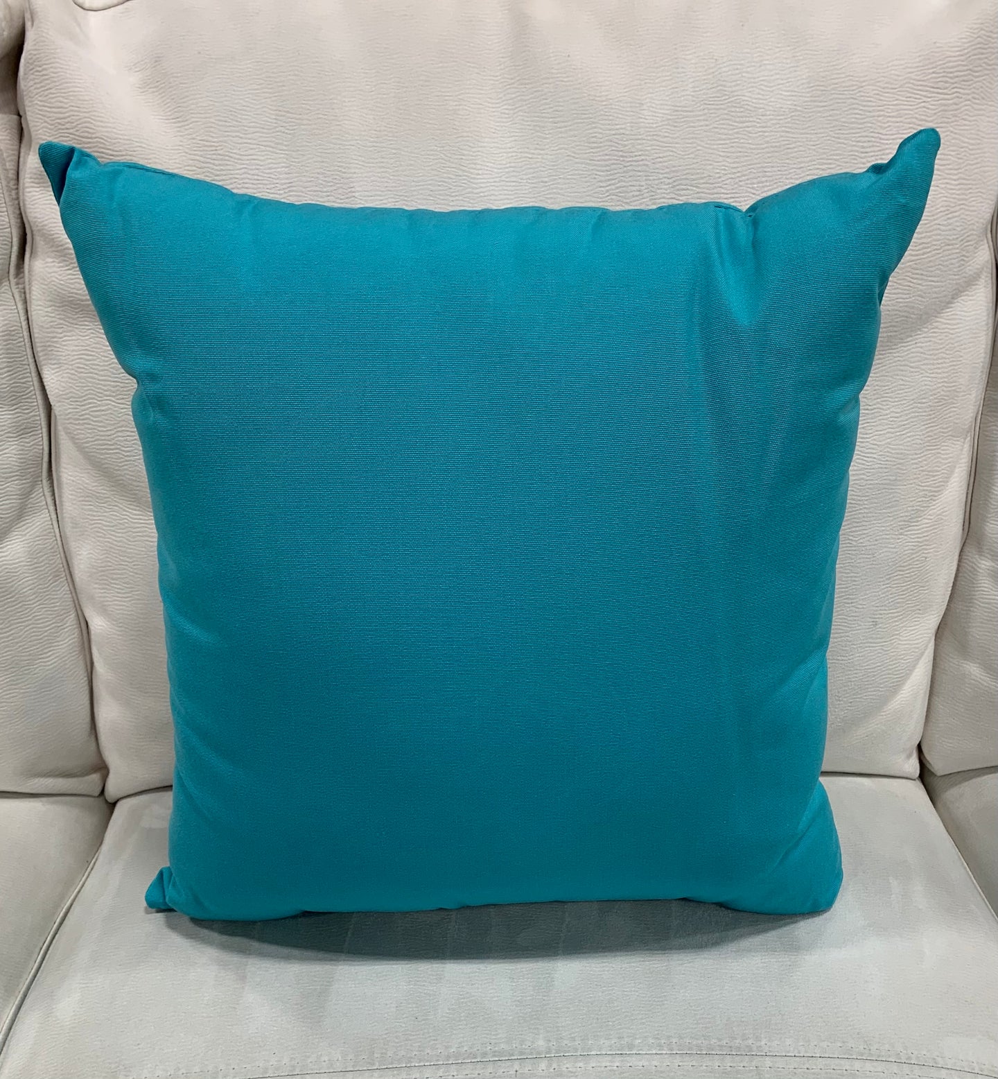 Teal Sunbrealla Brand Indoor/Outdoor Throw Pillow 408ND