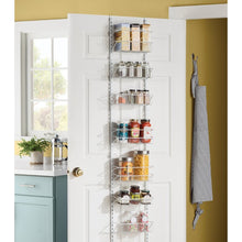 Load image into Gallery viewer, 12&#39;&#39; W White 8 Tier Cabinet Door Organizer(1790RR)
