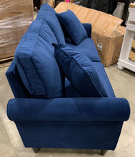 Load image into Gallery viewer, Cordele Sofa Ink Blue Velvet 911CDR
