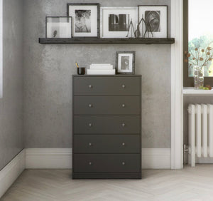 Guilford 5 Drawer Chest-Grey #35-NT