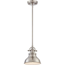 Load image into Gallery viewer, Mueller 1 Light Single Dome Pendant Brushed Nickel(972)
