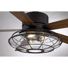 Load image into Gallery viewer, Connell 56” 5-Blade Ceiling Fan Bronze(1651RR)
