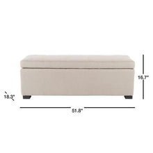 Load image into Gallery viewer, Madison Storage Bench Taupe(2095RR)

