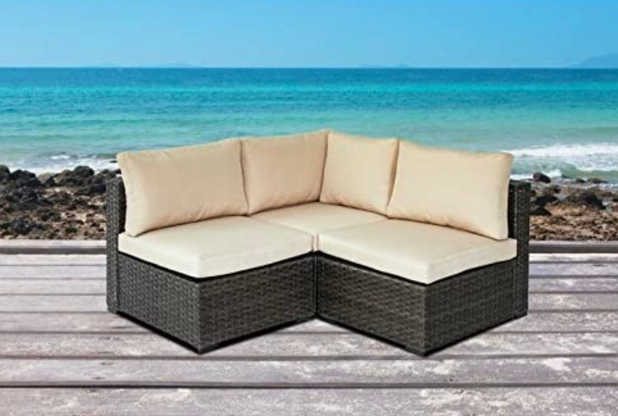 Alycia Sectional Seating Group with Cushion, (3 Piece) #646HW