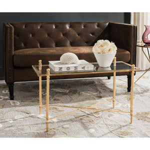 Tait Coffee Table - Gold / Clear(569)