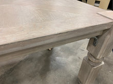 Load image into Gallery viewer, Extendable Solid Wood Dining Table Gray Natural
