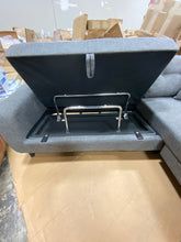 Load image into Gallery viewer, Flenderson 88&quot; Flared Arm Sleeper Sofa Bed Gray

