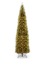 Load image into Gallery viewer, 12 ft. Kingswood Fir Slim Artificial Christmas Tree with Clear Lights #2273HW

