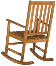 Load image into Gallery viewer, Barstow Natural Brown Acacia Wood Outdoor Rocking Chair #495HW
