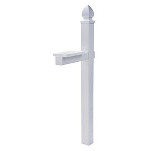 Whitley 57" H In-Ground Decorative Post White(1810RR)