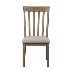 Brim Dining Side Chairs Set of 2 Brown(1741RR)