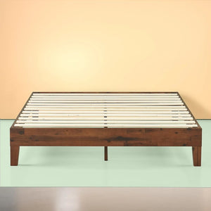 Bartlett Solid Wood Low Profile Platform Bed Queen (1152)