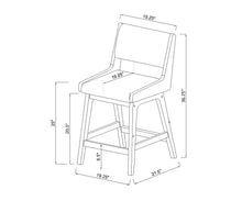 Load image into Gallery viewer, Holmdel Counter Stool-Light Teal
