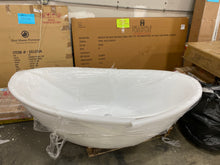 Load image into Gallery viewer, 71&quot; x 34&quot; Freestanding Soaking Bathtub * AS IS
