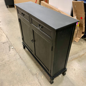 Hargrave Black 2 Door Accent Cabinet