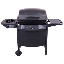 Load image into Gallery viewer, Black 2-Burner Propane Gas Grill-Thermos #237-NT
