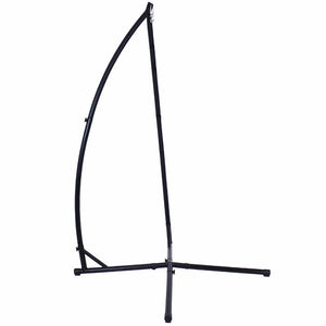 Kassandra Metal Hammock Chair Stand ONLY Black(1022)