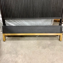 Load image into Gallery viewer, Kentfield Queen Platform Bed in Transparent Black Mahogany - Headboard and Footboard ONLY
