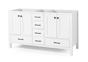 Woodrow Billy 72" Double Bathroom Vanity Base Only