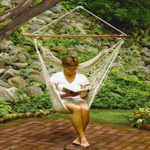 Load image into Gallery viewer, Algoma Hanging Cotton Rope Net Hammock Chair for Trees Porches Patios and Indoors (Set of 2) #86HW
