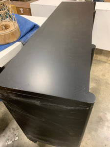 Renee 4 Door Sideboard Black/White AS IS