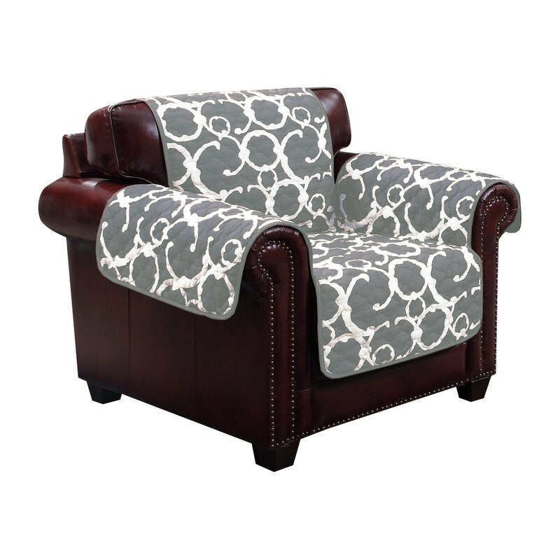 Margret Reversible Box Cushion Armchair Slipcover - 190HA