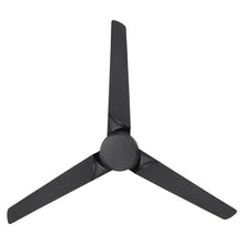 Load image into Gallery viewer, Matte Black 52&quot; Roboto 3 - Blade Outdoor Smart Standard Ceiling Fan (2201RR)
