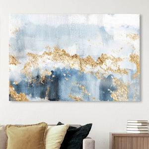 Eight Days a Week Abstract' - Wrapped Canvas Painting Print 48x72(1977RR)