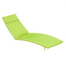 Load image into Gallery viewer, Salem Outdoor Chaise Lounge Cushion Set of 2 Bright Green(1552)
