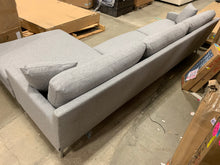 Load image into Gallery viewer, Ervine Reversible Sectional Light Gray 999CDR
