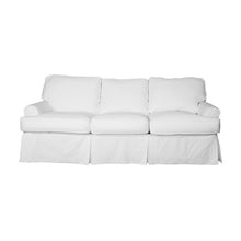 Load image into Gallery viewer, Rundle T-cushion Sofa Slipcover ONLY 36&quot; H x 85&quot; W x 39&quot; Warm White(1052)

