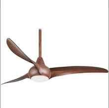 Load image into Gallery viewer, MinkaAire Light Wave 52&quot; 3 Blade Indoor LED Ceiling Fan with Remote Included #423HW
