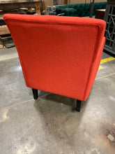 Load image into Gallery viewer, Tufted Accent Chair-Atomic Red
