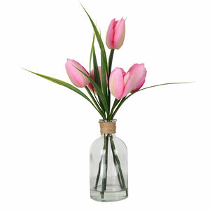 Tulip Floral Arrangement in Vase 239 DC