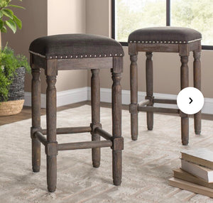 Remy 26” Counter Stool set of 2-Gray #4642