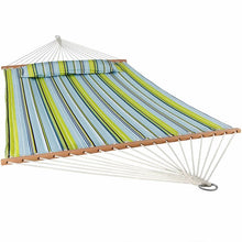 Load image into Gallery viewer, Antoine Double Spreader Bar Hammock Blue/Green(755)

