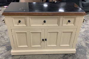 Eloy Kitchen Island with Granite Top 883CDR