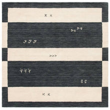 Load image into Gallery viewer, Safavieh Handmade Himalaya Modern &amp; Contemporary Geometric Cream Wool Rug 6&#39; Square Cream(1509)
